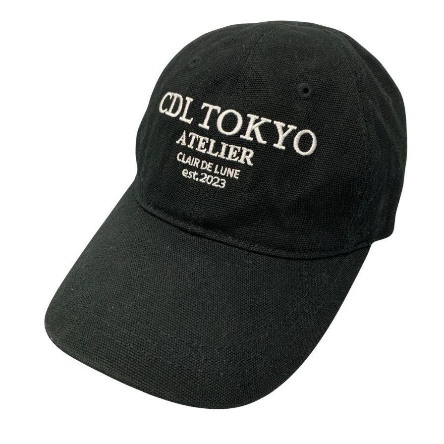 シーディーエル キャップ ワンポイントロゴ ユニセックスブラック ユニセックス サイズS CDL TOKYO【AFI19-2】