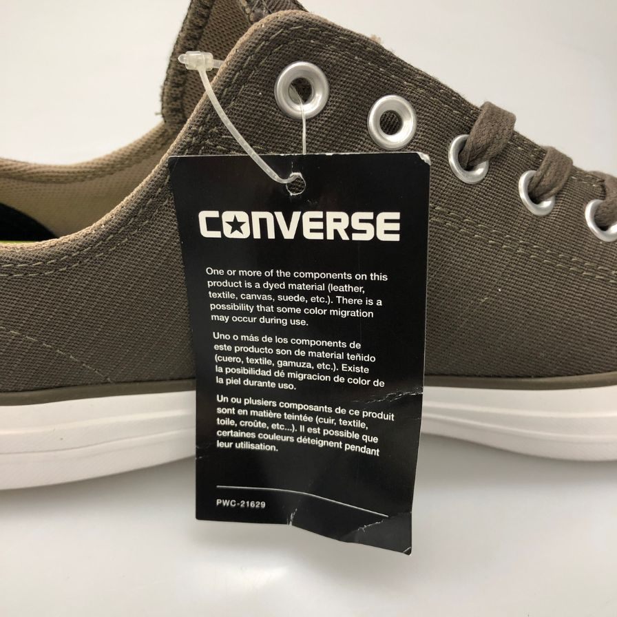 コンバース スニーカー オールスター ローカット CONS ブラウン系 メンズ サイズ29.5cm CONVERSE 約29.5cm【AFC44】