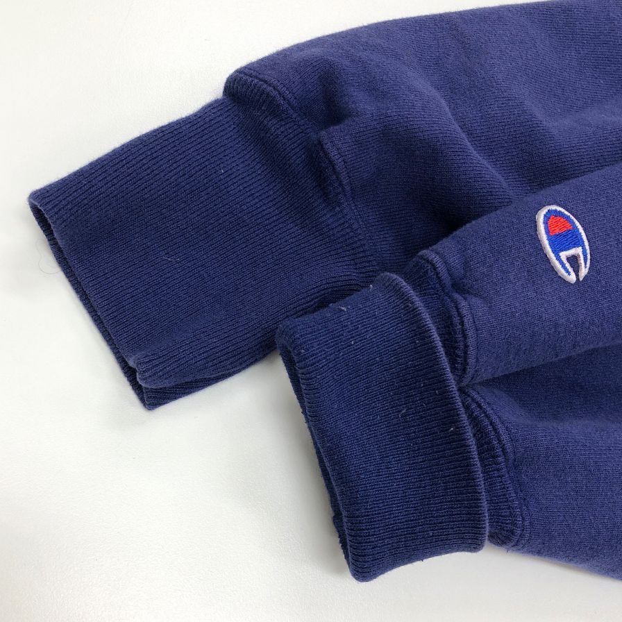 中古◆チャンピオン リバースウィーブ スウェット ロゴ パープル メンズ サイズXL Champion REVERSE WEAVE 【AFB18】