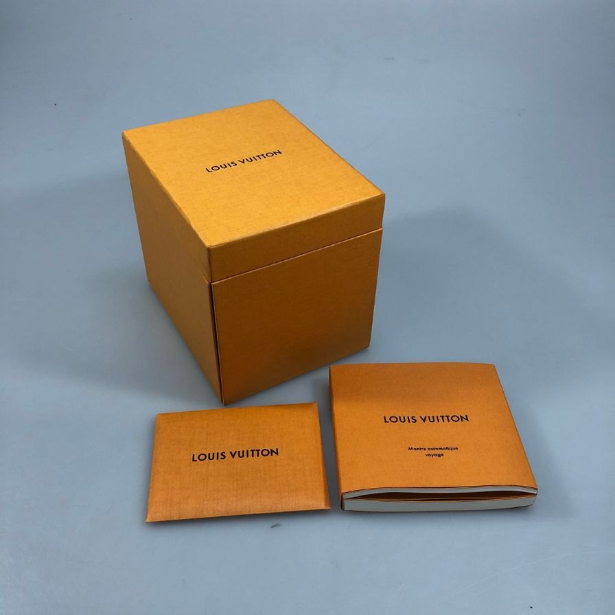 ルイヴィトン 腕時計 タンブール Q1121 ブラウン文字盤 モノグラム メンズ LOUIS VUITTON【AFI1】