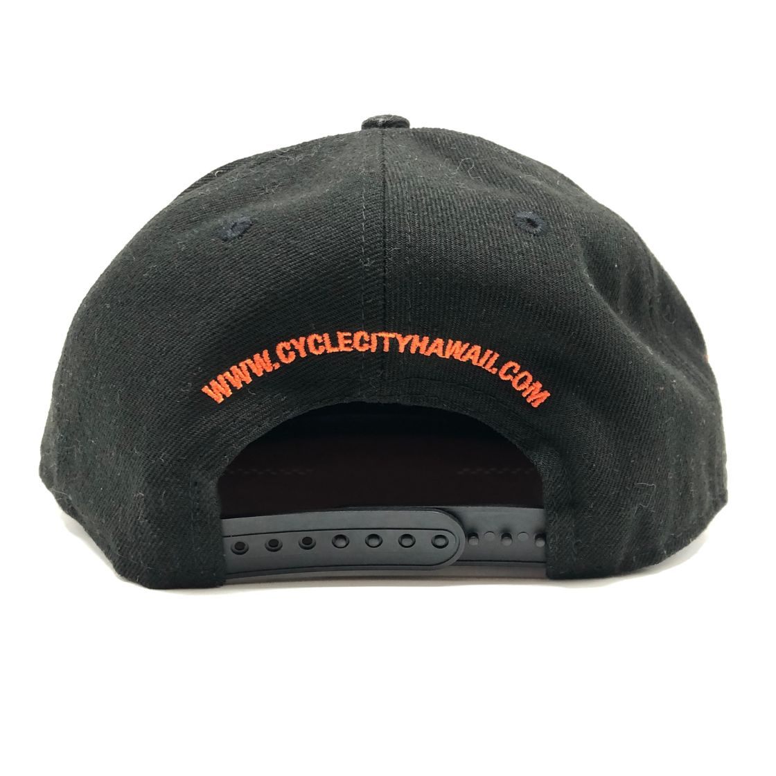 キャップ ニューエラ 9フィフティー/サイクルシティハワイ オレンジ/ブラック NEW ERA 9 FIFTY Cycle City Hawaii【AFI21】