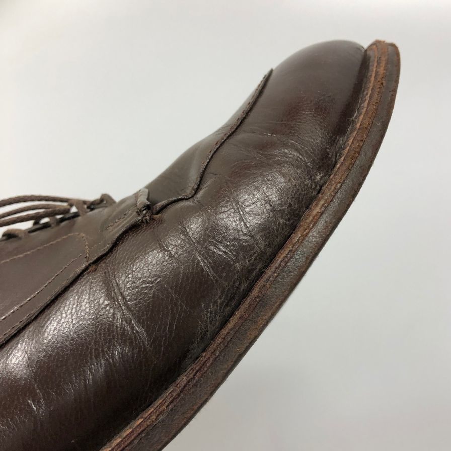 オールデン トゥモローランド 別注 レザーシューズ Vチップ 54573 ブラウン メンズ サイズ7.5 ALDEN TOMORROWLAND 約25.5cm【AFC6】