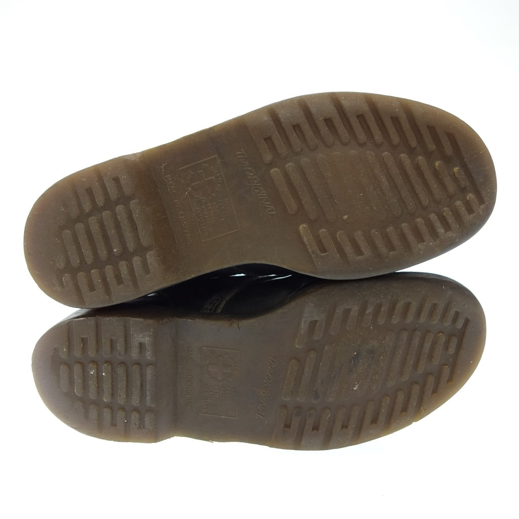 中古◆ドクターマーチン ブーツ 8ホール 1460 レディース ブラック サイズ不明 Dr.Martens【AFC28】