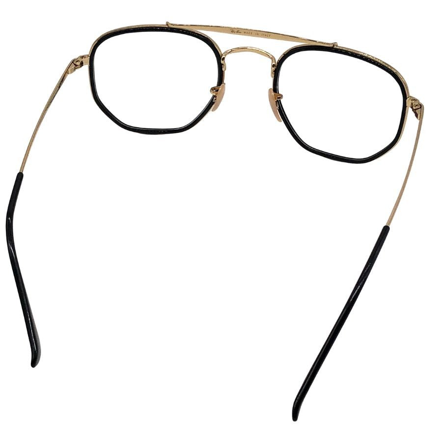 レイバン サングラス 度入り THE MARSHAL II ブラック×ゴールド レディース RB3648-M 9167/3F 52□23 145 2N Ray-Ban【AFI3】