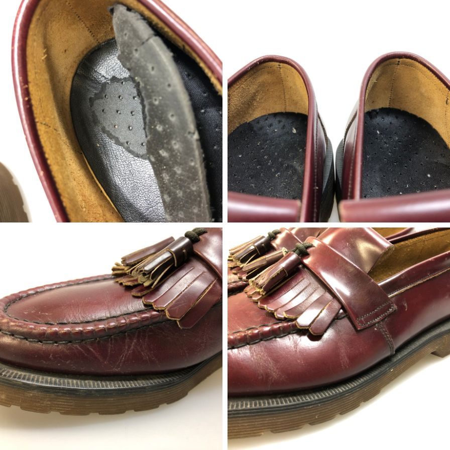 ドクターマーチン タッセルローファー メンズ サイズ不明 ワインレッド Dr.Martens 約不明cm【AFC4】
