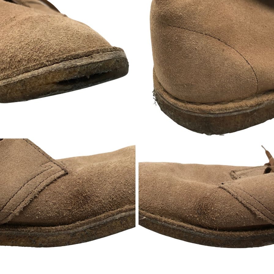 クラークス デザートブーツ スエード ベージュ メンズサイズ41 Clarks 約25.5cm【AFC29】