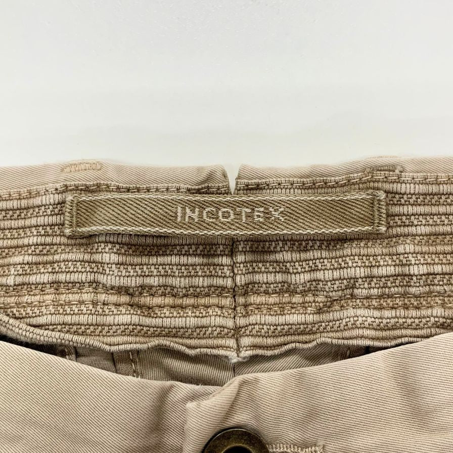 インコテックス スラックスパンツ メンズ サイズ 31 ベージュ INCOTEX 【AFB7】