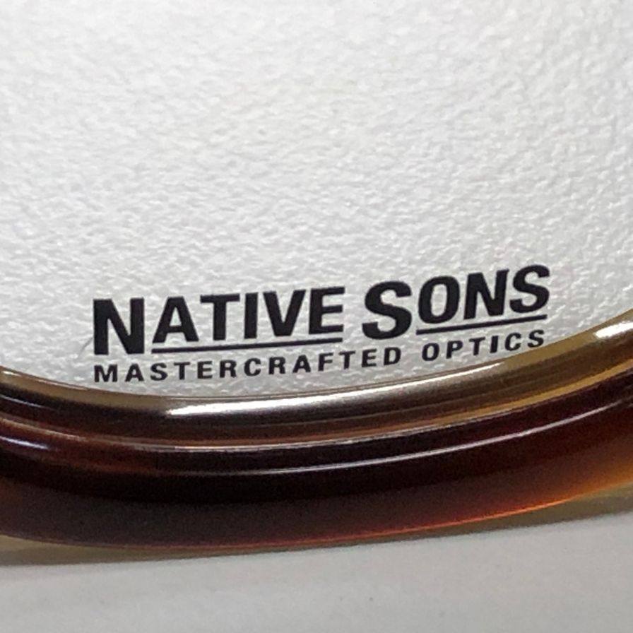 ネイティブサンズ コノリー メガネ フレーム PL066FG べっ甲 ブラウン系 Native Sons【AFI8】