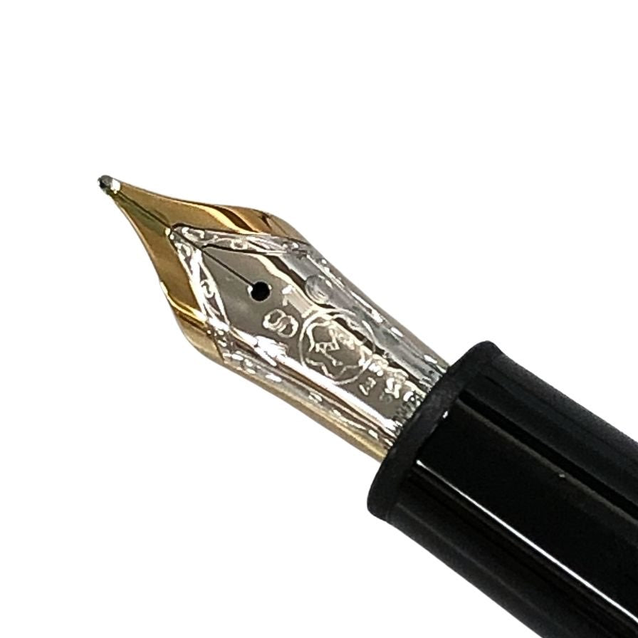 モンブラン マイスターシュテック 万年筆 プラチナライン ペン先 Au585 吸引式 MONTBLANC MEISTERSTUCK Platinum【AFI5】