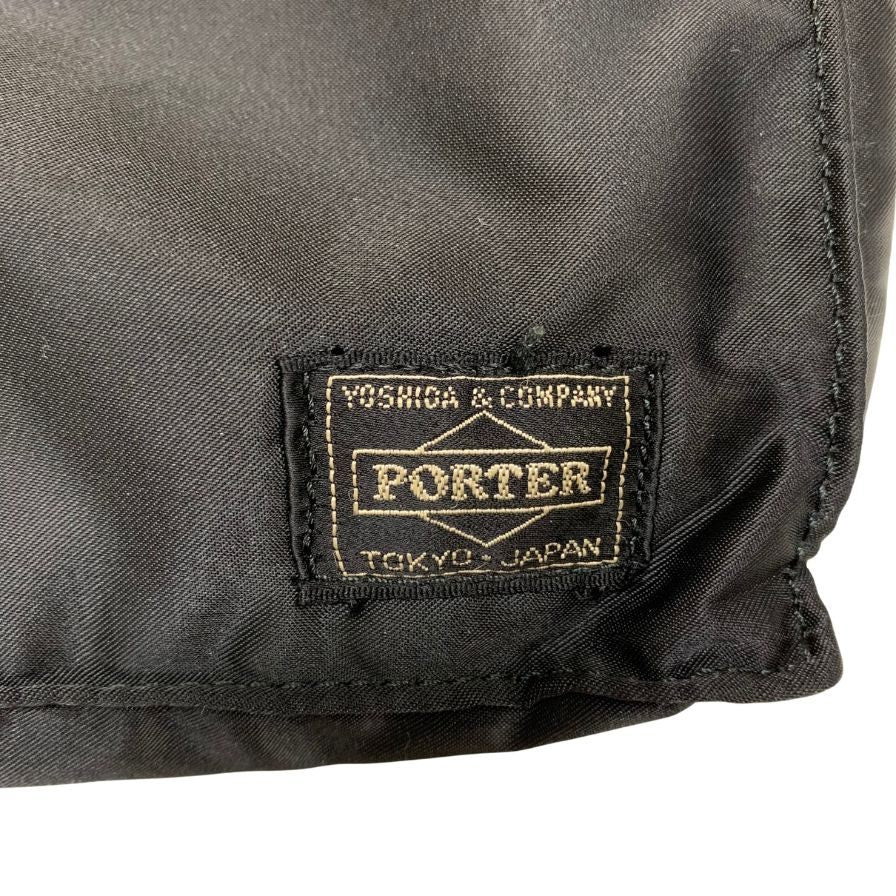 ポーター タンカー ヘルメットバッグ 2WAY ブラック ナイロン メンズ PORTER【AFE11】
