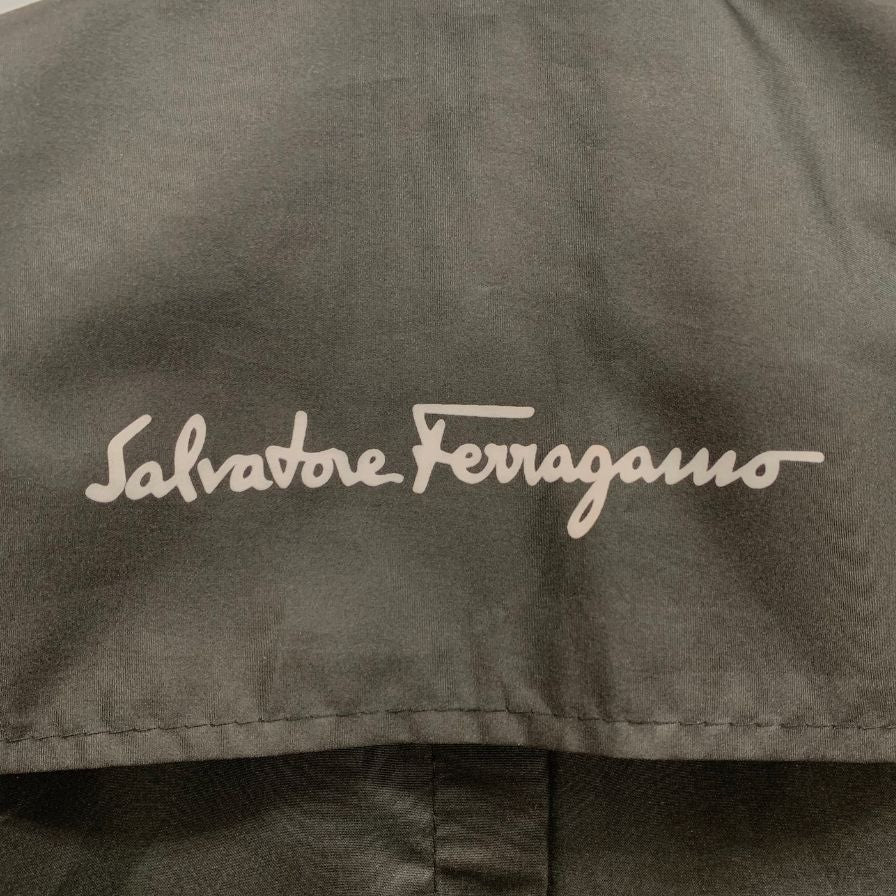 サルバトーレ フェラガモ ナ ガーメントバッグ ナイロン ユニセックス ブラック Salvatore Ferragam【AFE4】