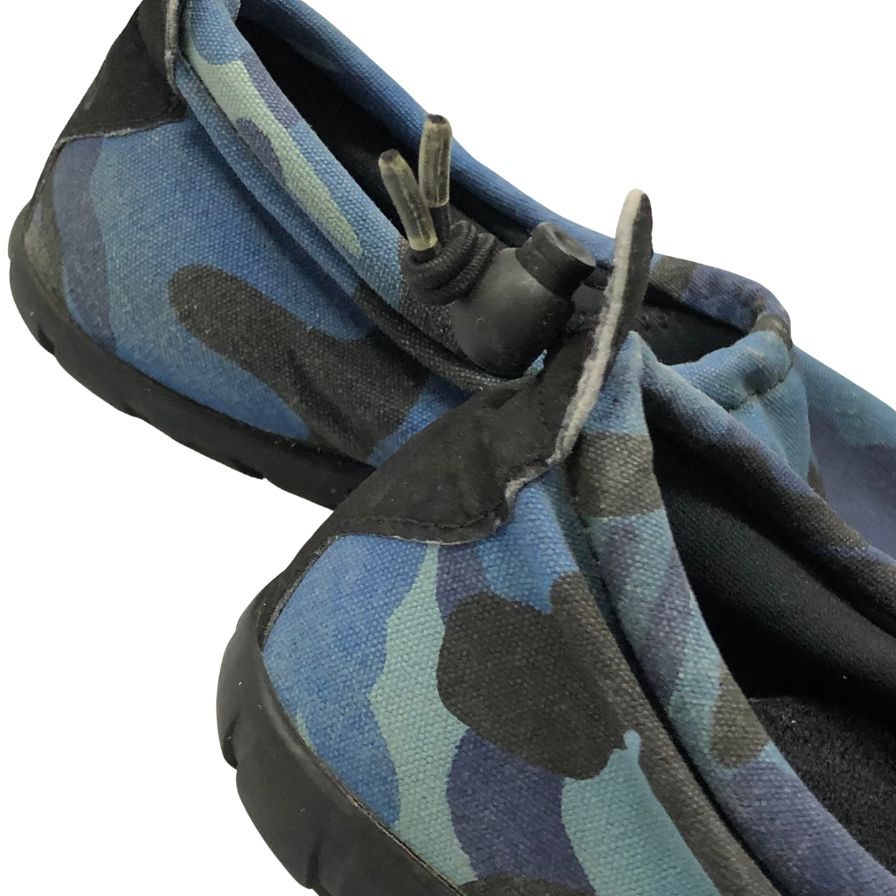 ナイキ スリッポン エアモック ブルー系 メンズ サイズ27 665012-401 NIKE AIR MOC 約27.0cm【AFC5】