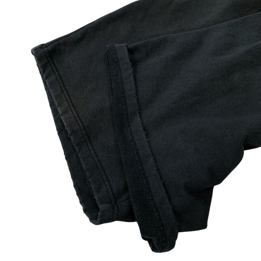 バレンシアガ 24SS ハーフパンツ スウェット ダメージ加工 ブラック ユニセックス サイズXXS 676137 BALENCIAGA 【AFB32】
