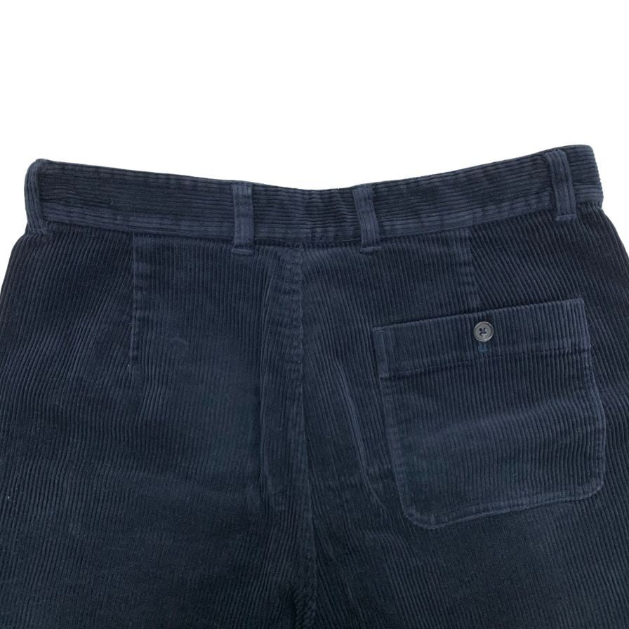 ブルックスブラザーズ ハーフパンツ ショートパンツ コーデュロイ メンズ W32 ネイビー BROOKS BROTHERS 【AFB36】