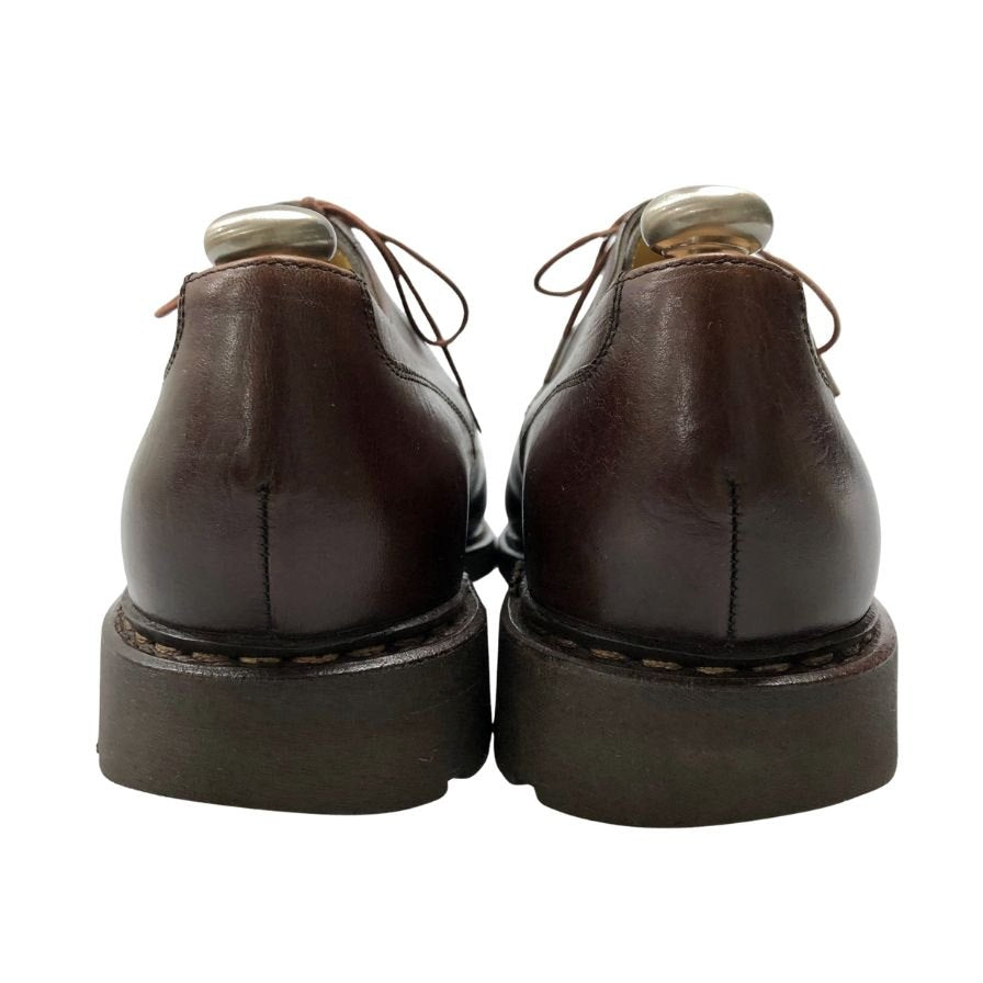 パラブーツ レザーシューズ シャンボード Uチップ カーフ ブラウン メンズ サイズUK9 Paraboot CHAMBORD ビジネスシューズ 約27.5cm【LA】【中古】