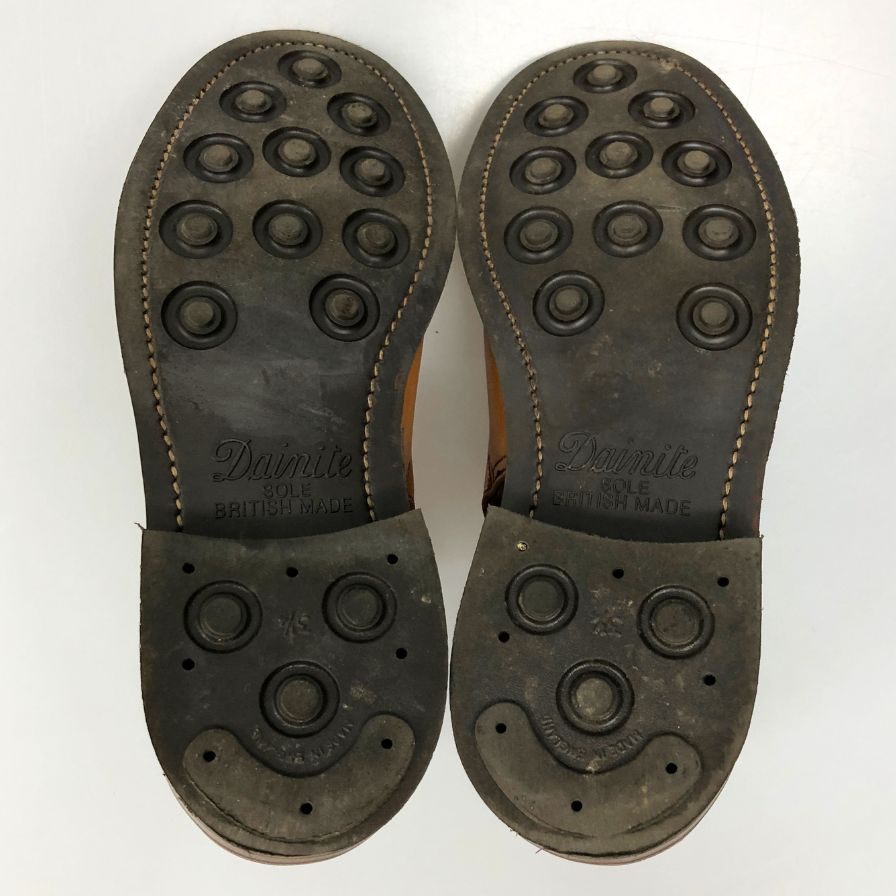 トリッカーズ ジョッパーブーツ ベルト メンズ ブラウン サイズUK5.5 Trickers ブーツ 約24.0cm【LA】【中古】