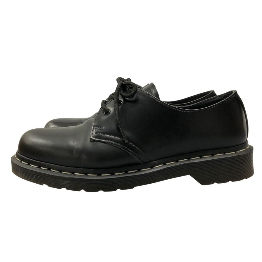 ドクターマーチン レースアップシューズ 1461 3ホール ホワイトステッチ ブラック メンズ UK7 Dr.Martens 約25.5cm【AFD9】