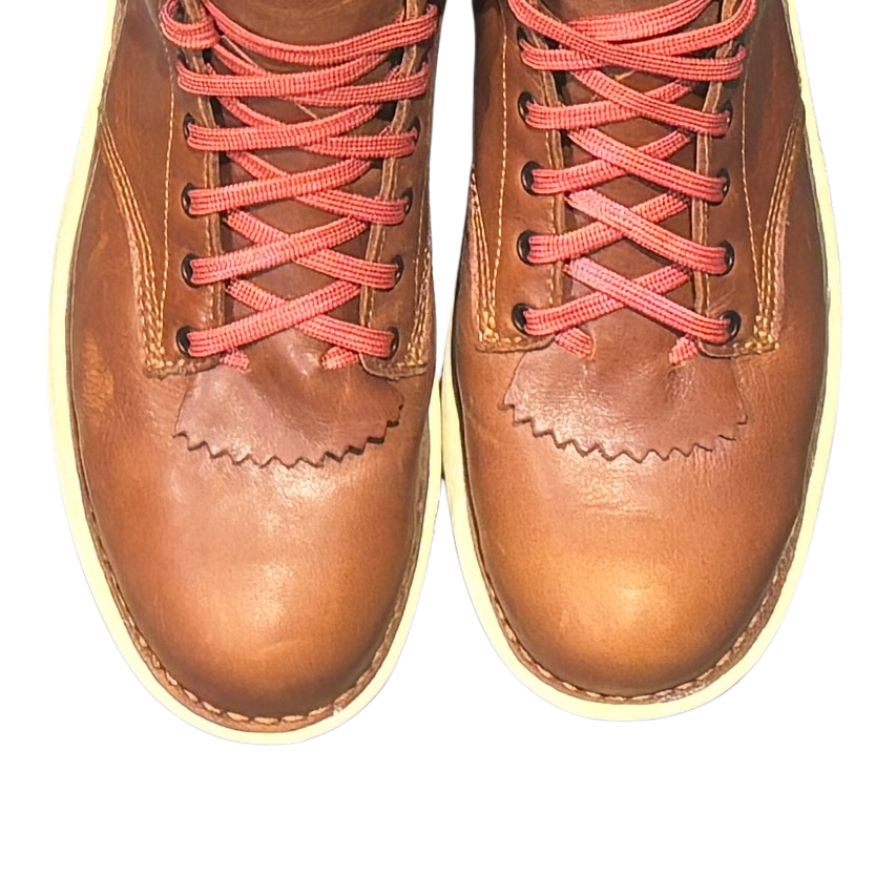 ダナー ブーツ レザーブール ロガー 34651 917 ブラウン メンズ US8 Danner 約26.5cm【LA】【中古】