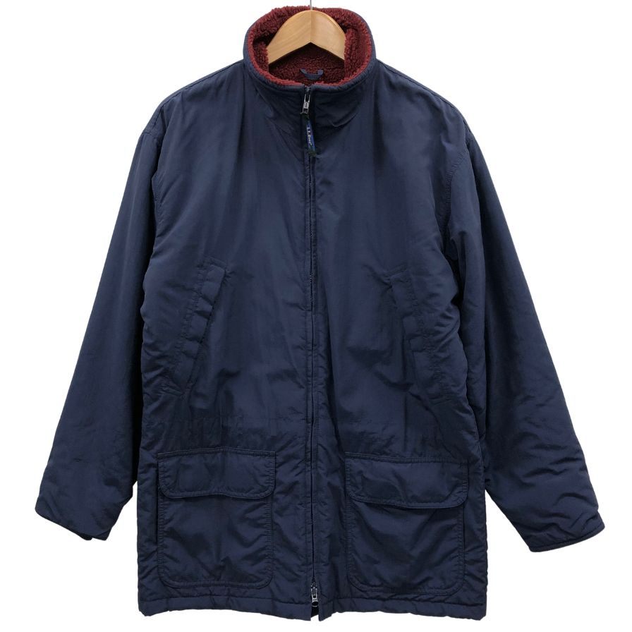 美品◆エルエルビーン ジップブルゾン 80S ネイビー メンズ サイズ S L.L.Bean 【AFA2】