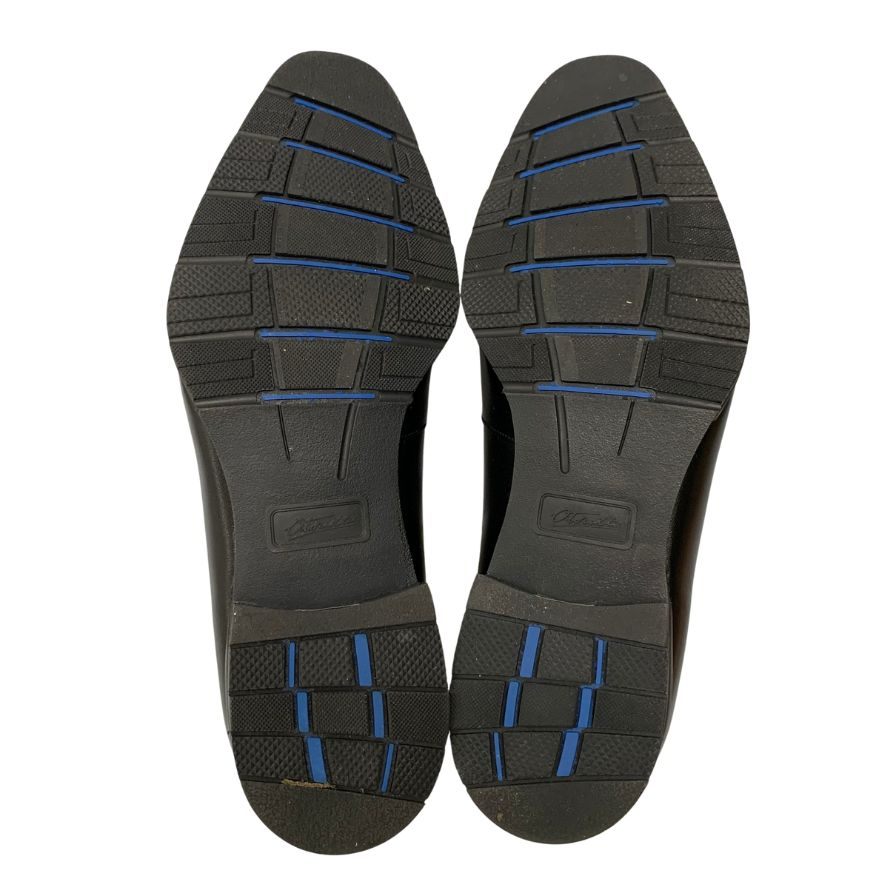 美品◆大塚製靴 レザーシューズ スリッポン ブラック メンズ サイズ24.5 OTー1200 OTSUKA【AFD4】