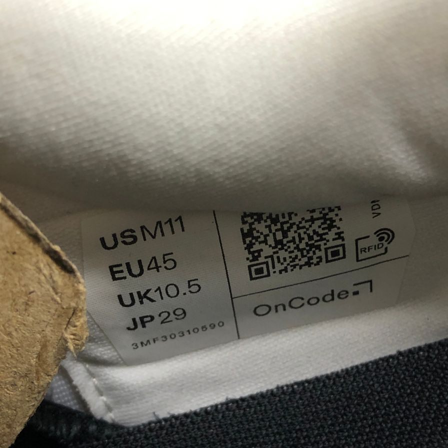 オン ランニングシューズ クラウドブーム マックス ホワイト メンズ サイズ29cm ON【AFC4】【中古】