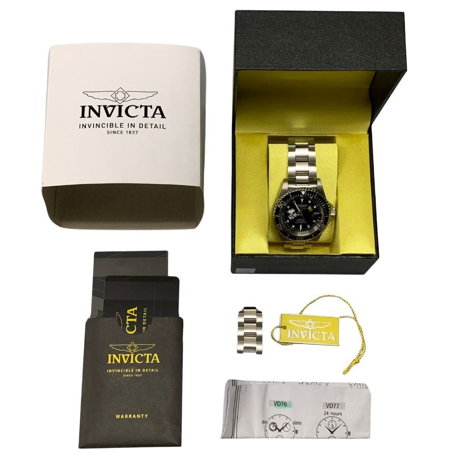 インビクタ 自動巻き SNOOPYコラボ 24785 メンズ銀 INVICTA【AFI21】