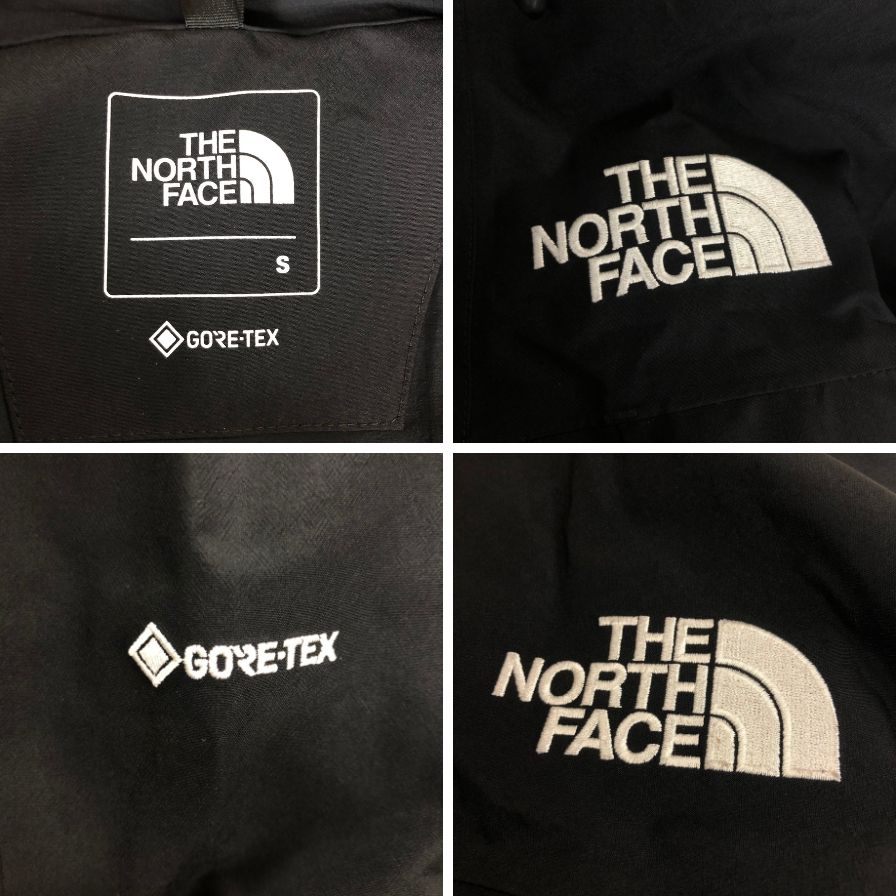極美品◆ザ ノースフェイス マウンテンジャケット NP61800 ゴアテックス メンズ ブラック サイズS THE NORTH FACE GORE-TEX 【AFB31】