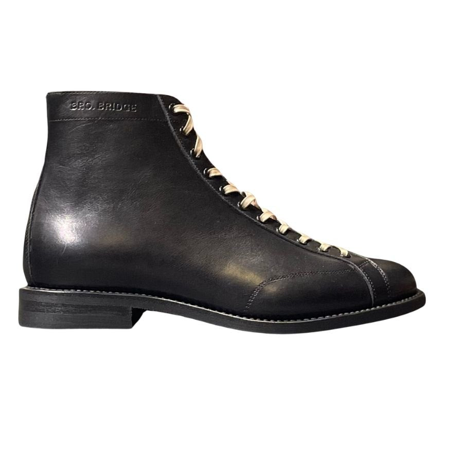 ブラザーブリッジ モンキーブーツ HENRY ヘンリー ブラック サイズ9 BROTHER BRIDGE ブーツ 約27.0cm【LA】【中古】