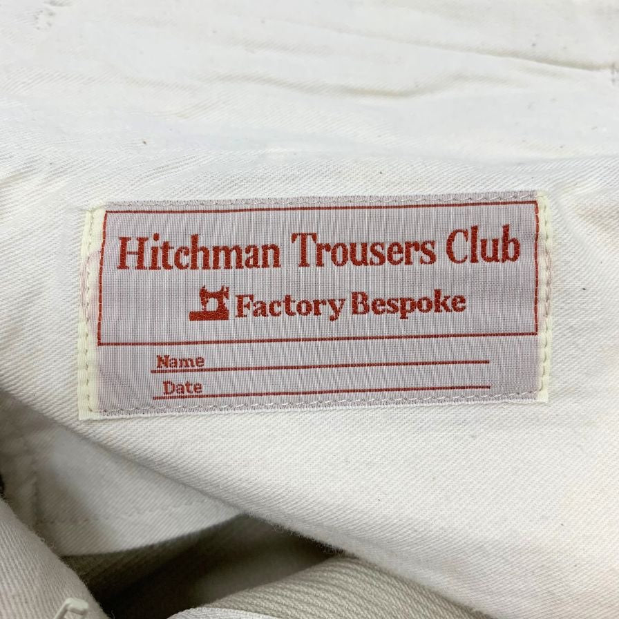 ヒッチマン トラウザーズ クラブ スラックス コットン メンズ ベージュ ワンサイズ Hitchman Trousers Club 【AFB32】