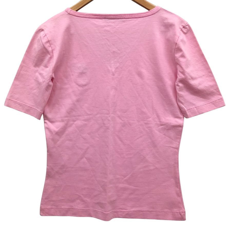 極美品◆ディースクエアード2 Tシャツ アップルモチーフ レディース サイズL ピンク DSQUARED2 【AFB44】