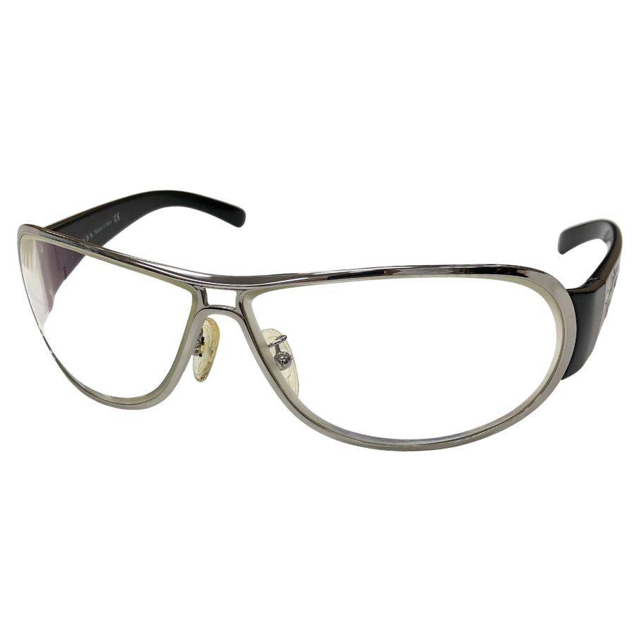 プラダ サングラス ウェリントン型 ブラック メンズ SPR56G 69□09 1BC-1A1 125 PRADA【AFI6】