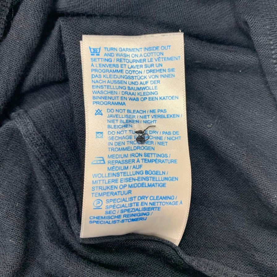 中古◆ジョンスメドレー 半袖ニットポロ ネイビー メンズ サイズL JOHN SMEDLEY 【AFB29】