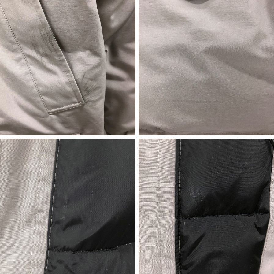 美品◆カナダグース ダウンジャケット ラングフォード パーカー 2062M ファー フード グレー メンズ サイズL CANADA GOOSE 【AFA18】