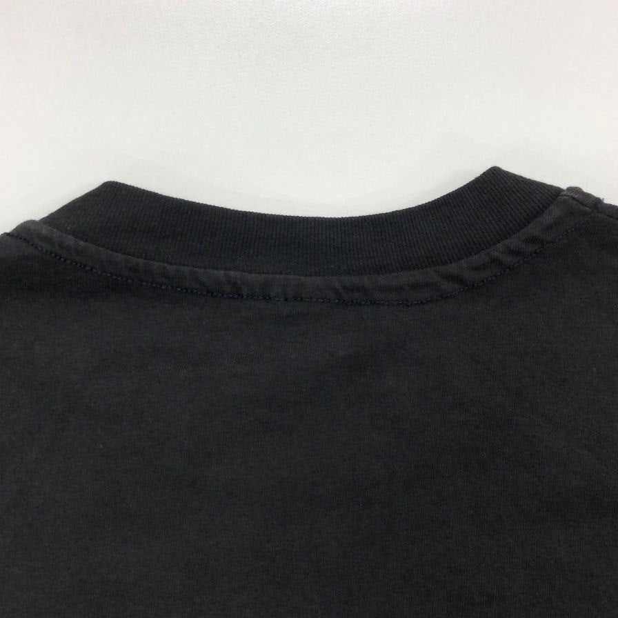 中古◆ヘインズ ヴィンテージ 半袖Tシャツ アート 太陽 1993 USA製 ブラック メンズ サイズXL Hanes BEEFY-T vintage DAVID DANZ 【AFB36】