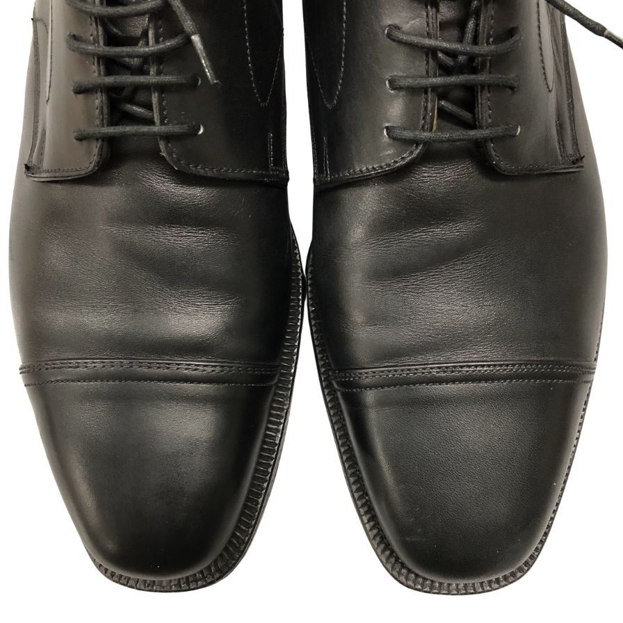 グレンソン フットマスター キャップトゥ カーフ ブラック メンズ 8.5E GRENSON footmaster ビジネスシューズ 約27.0cm【LA】【中古】