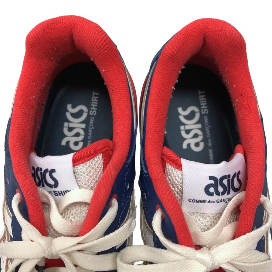 アシックス×コムデギャルソン スニーカー EX89 メンズ サイズ26 ネイビー ASICS×COMME des GARCONS SHIRT 約26.0cm【AFC47】