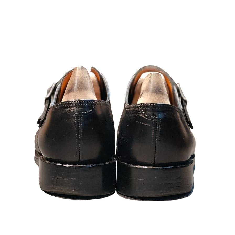 ジョンロブ レザーシューズ ウィリアム ダブルモンク 9795ラスト サイズ6E メンズ ブラック JOHN LOBB ビジネスシューズ 約24.5cm【LA】【中古】