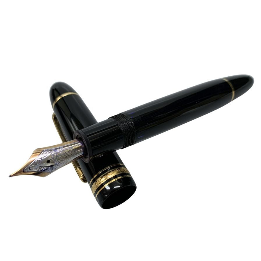モンブラン 万年筆 マイスターシュテュック 149 ペン先14K 585 ブラック ゴールド MONTBLANC【AFB53】