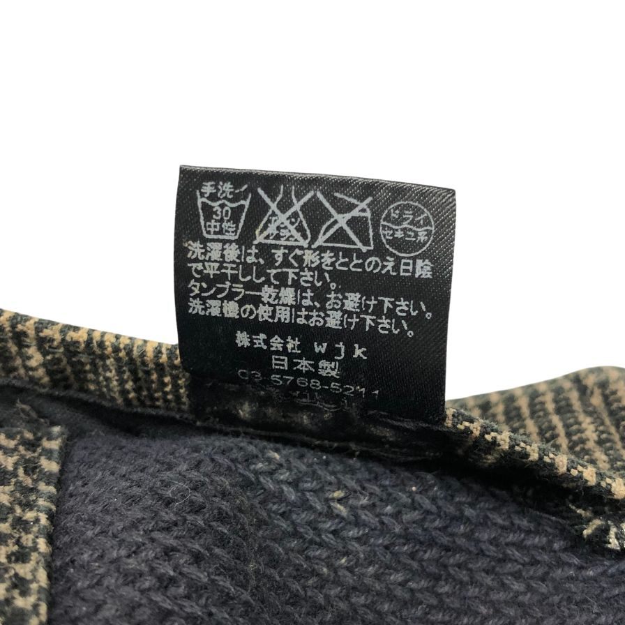 ダブルジェイケイ キャップ コットン リネン メンズ ブラウン ネイビー WJK