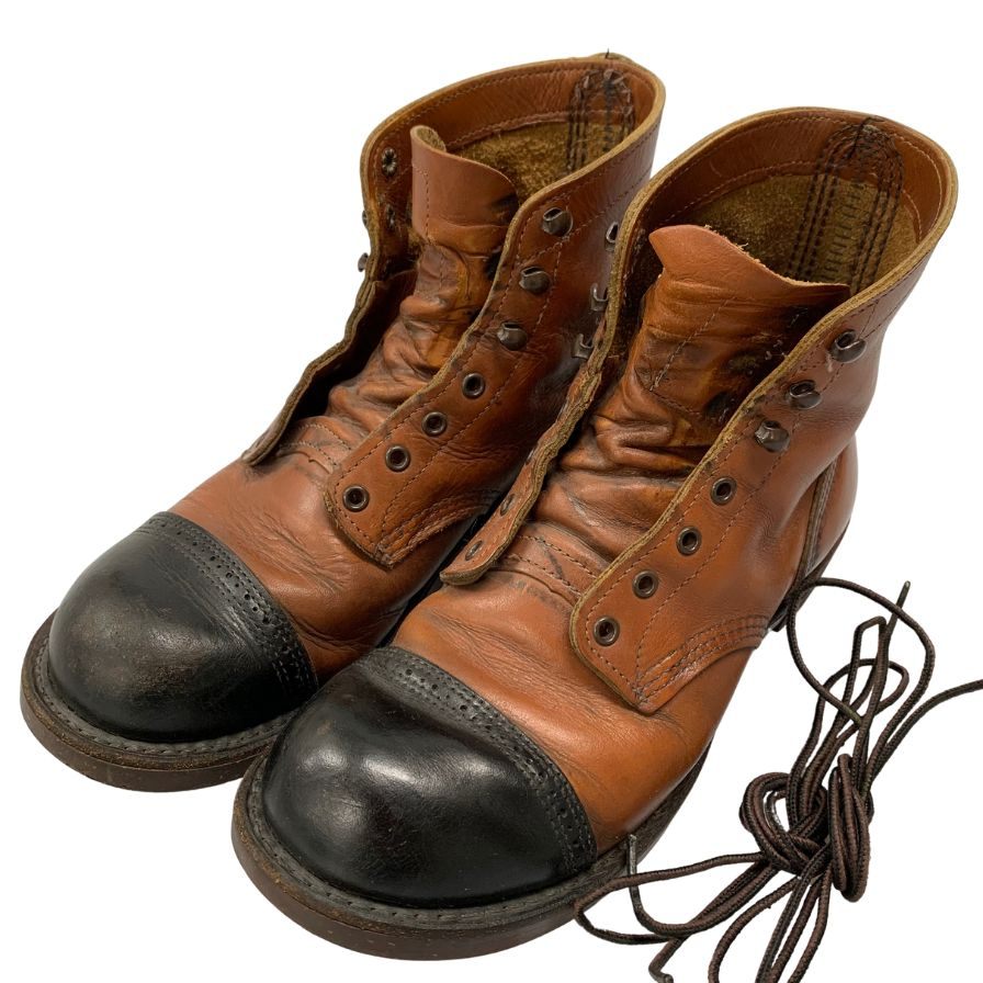 レッドウィング ブーツ 8011 ブラウン サイズ25cm メンズ RED WING 約25.0cm【AFC31】