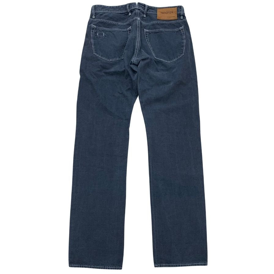 インコテックス デニムパンツ 001Xo コットン SLOWEAR RAY SLIM ルーマニア製 ネイビー メンズ サイズ33 INCOTEX 【AFB44】