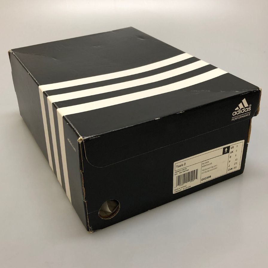 アディダス トアロ2 キャンバス G62309 メンズ サイズ 9 ブルー adidas 約27.0cm【AFD3】