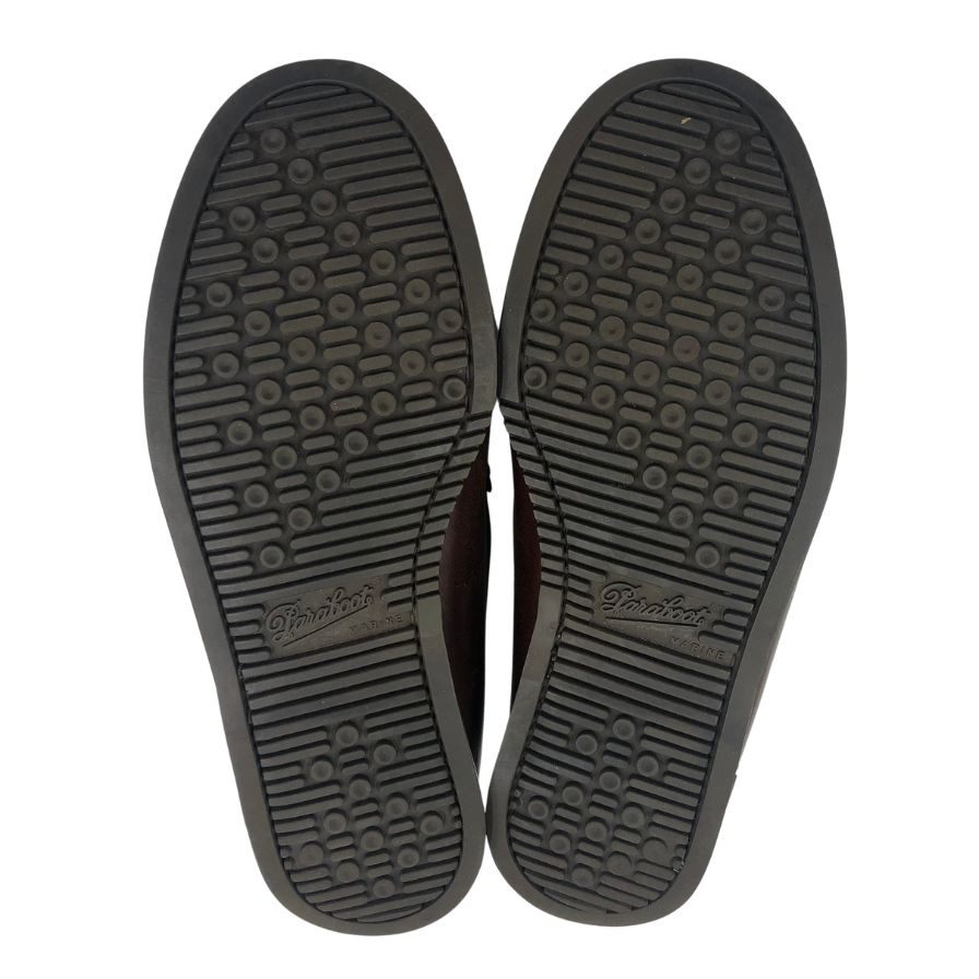 パラブーツ ローファー コロー マリンソール 0114 ブラウン系 サイズ6.5 メンズ Paraboot CORAUX 約25.0cm【AFC41】