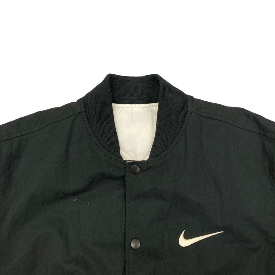 極美品◆ナイキ × ステューシー リバーシブルジャケット 23AW ナイロン ブラック メンズ サイズS NIKE x Stussy メンズ【AFA21】