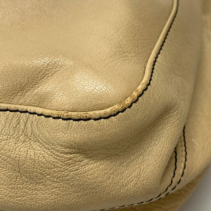 ヴァレンティノ ガラヴァーニ ショルダーバッグ リボン マグネット レザー レディース ベージュ系 VALENTINO GARAVANI【AFE3】