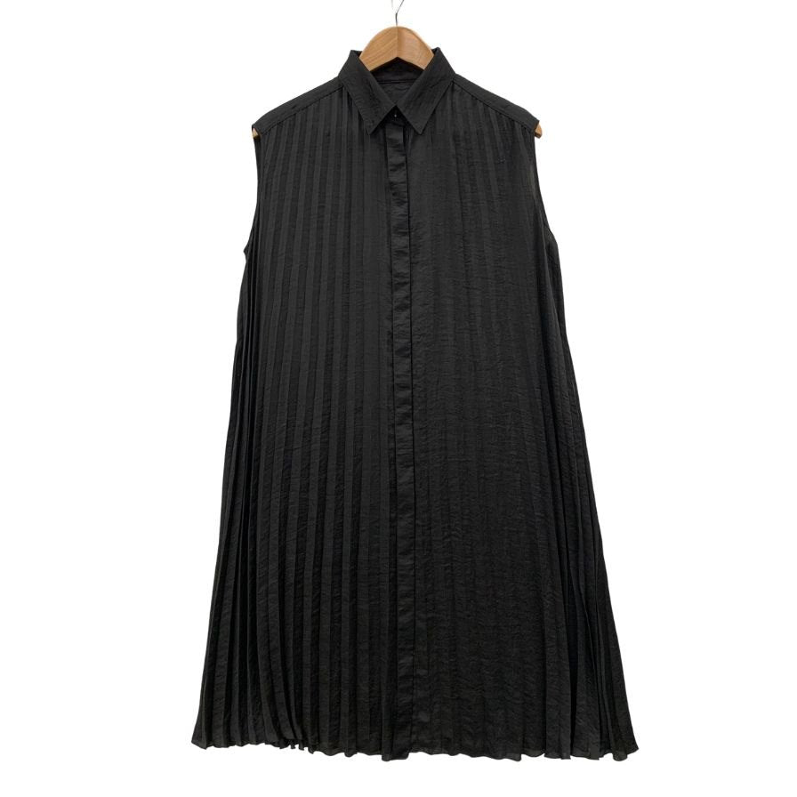 極美品◆スペッチオ ワンピース ノースリーブ No.411-587 ブラック ポリエステル レディース サイズ40 SPECCHIO 【AFB24】