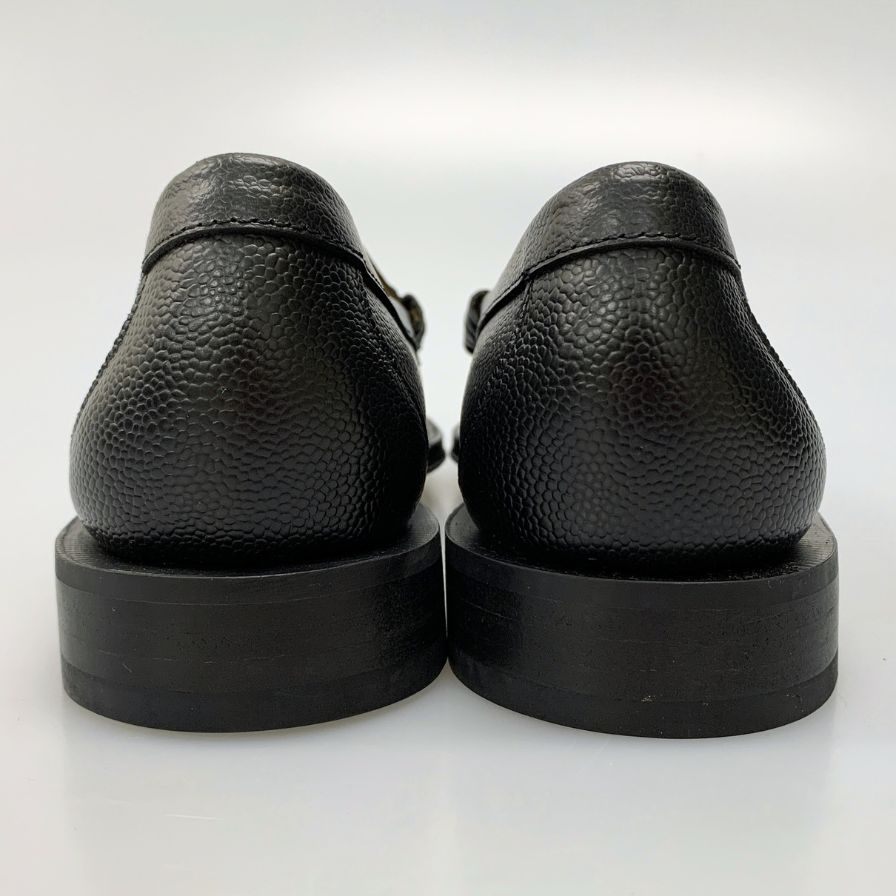 ジーエイチバス ローファー ウィージャンズ ラーソン シボレザー サイズ9.5 メンズ ブラック G.H.Bass&Co. WEEJUNS LARSON ローファー 約28.0cm【LA】【中古】