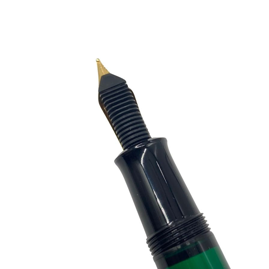 ペリカン 万年筆 クラシック M200 F字 ブラック ゴールド PELIKAN【AFI3】