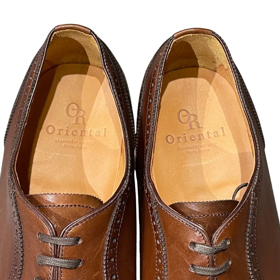 オリエンタルシューメーカー レザーシューズ 6109F アデレード サイズ8 Oriental shoemaker ビジネスシューズ 約26.0cm【LA】【中古】