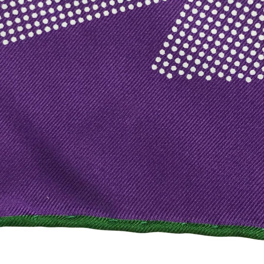 シーワード&スターン ポケットチーフ シルク パープル seaward&Stearn
